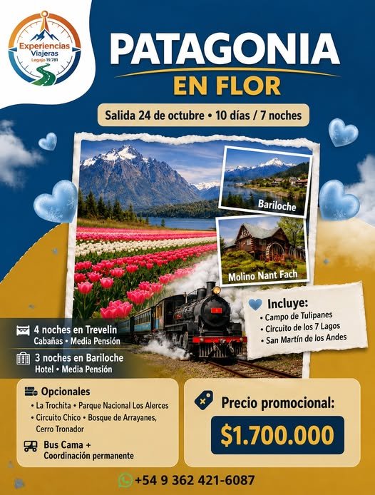 Oferta Patagonia Tulipanes
